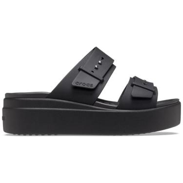 Imagem de Sandália crocs brooklyn sandal lowwdg black-Feminino