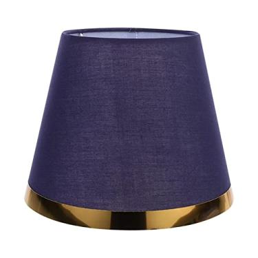 Imagem de Abajur de pano E27 Meson Espiral Lustre Abajur de Parede Abajur de Quarto (Cor: Azul Escuro) (Cor Azul Escuro)