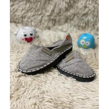 Imagem de Alpargata Infantil Sapatilha Havaianas Tradicional, Cinza, 24