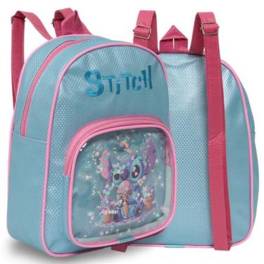 Imagem de Mochila MÉdia Stitch Azul - 25 - Plike