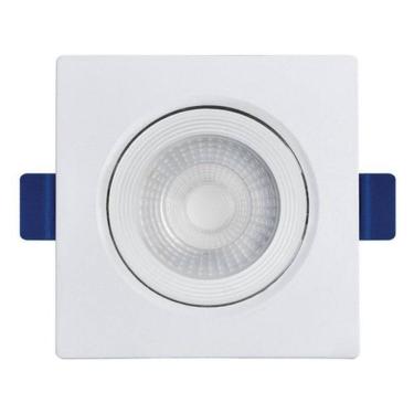 Imagem de Spot Embutir Quadrado Led 3W Luz Branca Bivolt Blackdecker