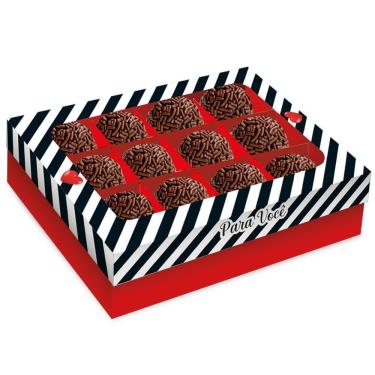 Imagem de 3 Und Caixa Porta 12 Bombons Amor - Festcolor