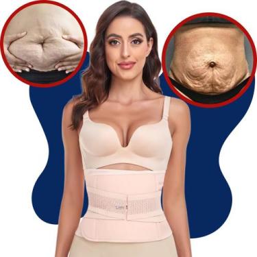 Imagem de Cinta Abdominal com Compressão Confortável para Recuperação Pós parto 