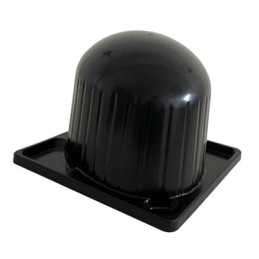 Imagem de Kokiya Suporte de Mesa para Exposição de Produtos Molhados, com Orifício de Drenagem, Ideal para Feiras, Shoppings E Decoração, Preto