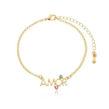 Imagem de Pulseira Amor Ouro - MATTIELO