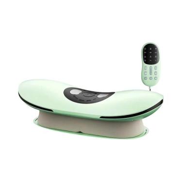 Imagem de Massageador Elétrico Ajustável Para Tração Lombar Com Função De Aqueci
