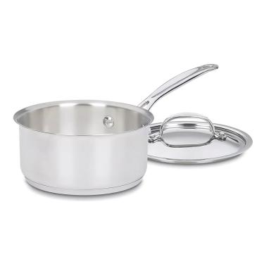 Imagem de CONJUNTO CUISINART DE PANELAS CHEF'S CLASSIC 10 PEÇAS EM AÇO INOX 77-10P1