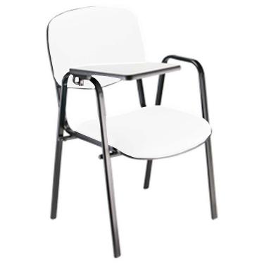 Imagem de Cadeira Escolar Universitária para Auditórios Linha Hotel Branco