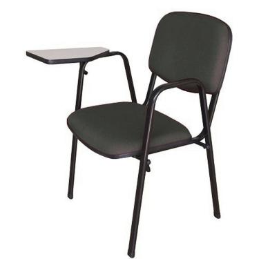 Imagem de Cadeira Escolar Universitária para Auditórios Linha Hotel Cinza