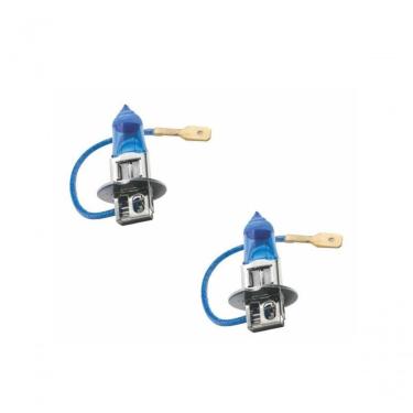Imagem de Par De Lampadas Halogena Super Brancas Code-tech One 12v H3