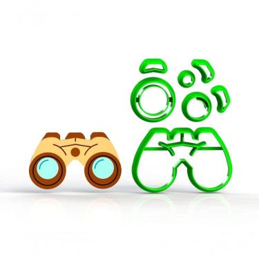 Imagem de Cortador Binóculo Safari Modular Tamanho 6 Cm