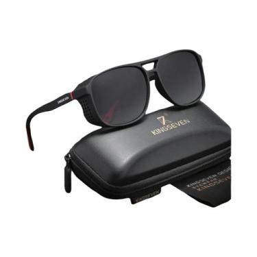 Imagem de Óculos De Sol Polarizados De Armação Grande Para Homens E Mulheres, Vi