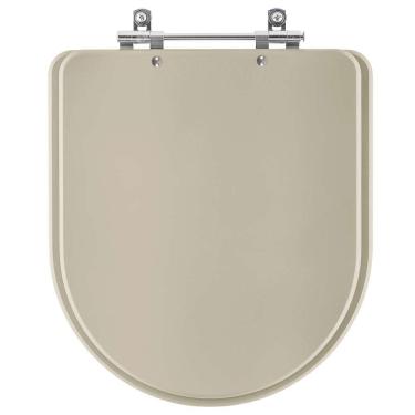 Imagem de Assento Sanitário Carrara Bege Saara Para Vaso Deca