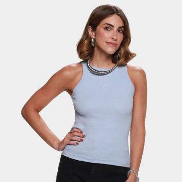 Imagem de Regata Calvin Klein Ribana Feminina, Lilás, G