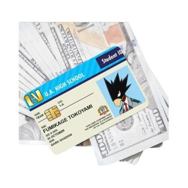 Imagem de Adesivos De Pôster À Prova d'Água Anime My Hero Academia 4PCS Cartões 