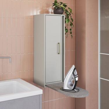 Imagem de Armário Aéreo Multiuso para Área de Serviço com Tabua de Passar Roupa Assis Arenas