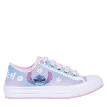 Imagem de Tênis Infantil Menina Disney Lillo Stitch Dst04wi-Feminino