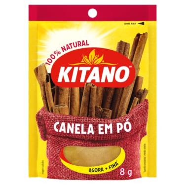 Imagem de 100% Canela-Da-China em Pó Kitano Pacote 8G