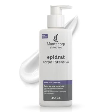 Imagem de Hidratante Corporal Epidrat Intensivo - 450ml - Hidratação e Nutrição - Para Peles Secas - Fórmula de Longa Duração e Rápida Absorção - Mantecorp