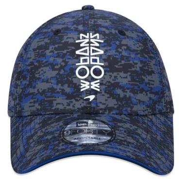 Imagem de BONÉ NEW ERA 940 OFICIAL MCLAREN F1 TEAM DIGITAL CAMO NEP22BON021 AZUL PRETO-Masculino