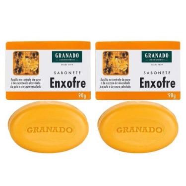 Imagem de Kit 2 Sabonete de Enxofre Granado Anti Acne e Oleosidade para Pele e C