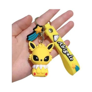 Imagem de Chaveiro De Silicone Pokémon Para Crianças: Pikachu, Charmander, Squir