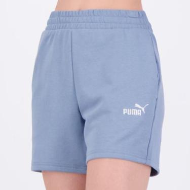Imagem de Shorts Puma ESS Small No. 1 5 Feminino Azul, P