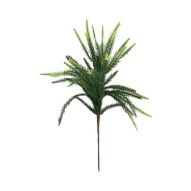 Imagem de Galho De Pinheiro Norfolk Artificial Realista Para Guirlanda De Natal,