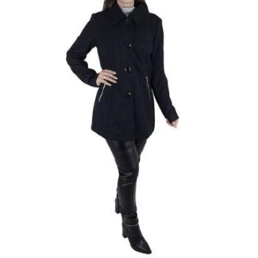Imagem de Casaco Feminino Facinelli By Mooncity Médio Preto - 610248-Feminino