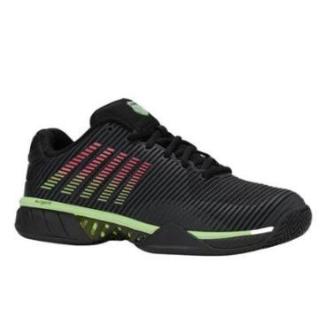 Imagem de Tênis Kswiss Hypercourt Express 2 Clay Preto e Verde Masculino-Masculino