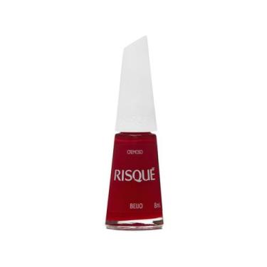 Imagem de Esmalte Cremoso Beijo 8ml - Risqué - Risque, Vermelho, 8ml