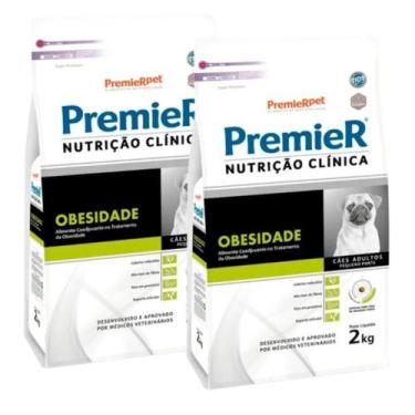 Imagem de Kit 2 PremieR Nutrição Clínica Obesidade Cães Porte Peq 2Kg