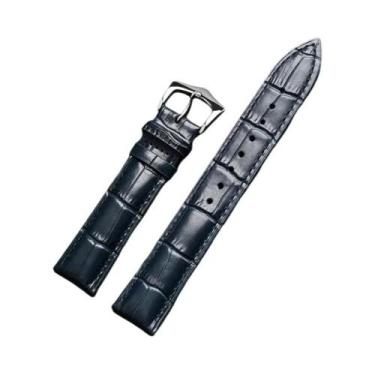 Imagem de Pulseira De Relógio De Couro Genuíno De Alta Qualidade 12-26mm Com Fiv