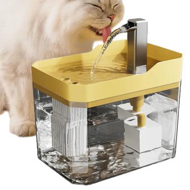 Imagem de Bebedouro Fonte Agua Automatico Gato Cachorro Pet Animais Estimaçao Bomba Hidrataçao Si...