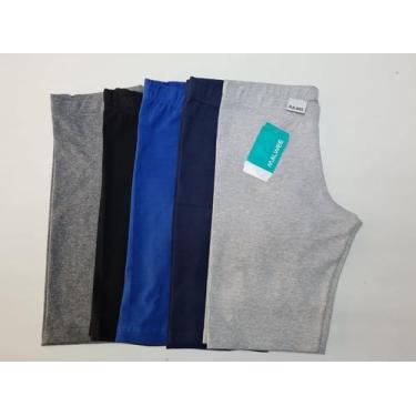 Imagem de Bermuda Ciclista Cotton Lycra Adulto Malwee 9699.(A Peça), XGG, Azul m