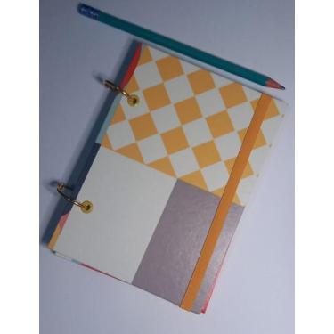 Imagem de Sketch book A6 caderno desenho anotações esboços papel pólen liso argo