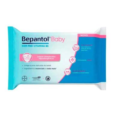 Imagem de Bepantol Baby Lenços Umedecidos com 48 Unidades - Bayer