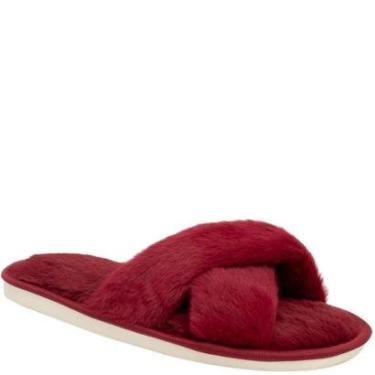 Imagem de Pantufa Feminina Aberta de Tira Faux Fur Europa 930-Feminino
