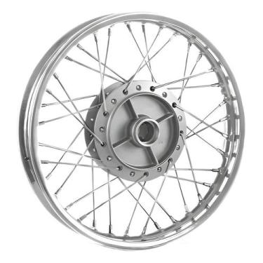 Imagem de Roda Traseira Biz 100 Biz 125 4mm Raiada Alinhada - Fabreck