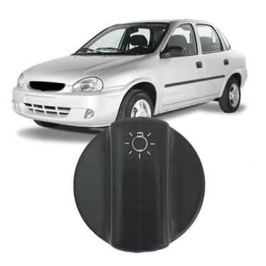 Imagem de Botão Interruptor para Farolete Farol e Luz Interna GM Corsa Todos Ast