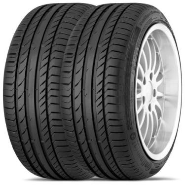 Imagem de Kit 2 Pneu Aro 19 255/35R19 Continental 96Y XL FR Contisportcontact 5 
