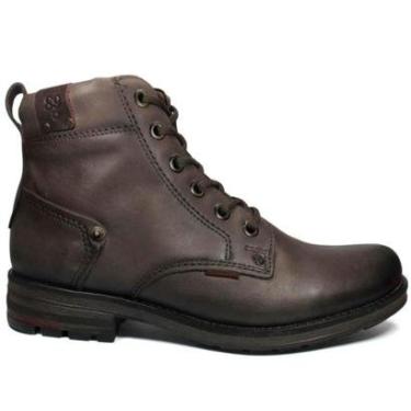 Imagem de Bota Coturno Pegada Fosco em Couro Masculina 181305-09-Masculino