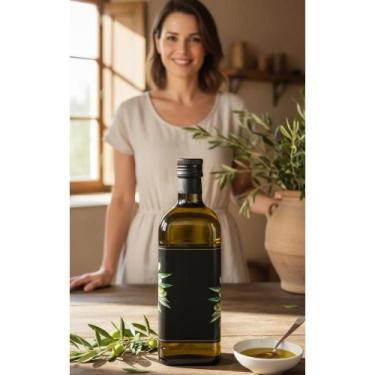 Imagem de Azeite Oliva Extra Virgem Italiano Orgânico Puro Sabor - Congratulatio