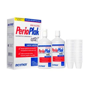 Imagem de Solução Antisséptica Bucal PerioPlak 0,12% Sem Álcool Reymer, 2.2L