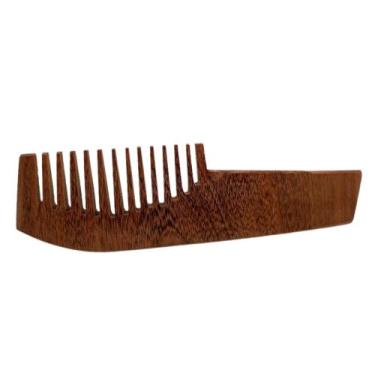Imagem de Pente De Madeira De Bahia Para Cabelo Barba E Bigode - O Guardião do À