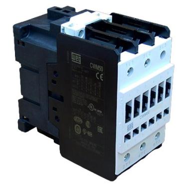 Imagem de Contator Weg CWM 50.00 110v Chave 25 cv 50 Amp