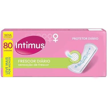 Imagem de Absorvente protetor diario intimus frescor c/80