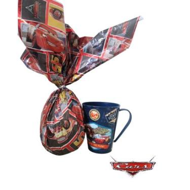 Imagem de Ovo De Páscoa Carros Cars Com Caneca - Camafheus