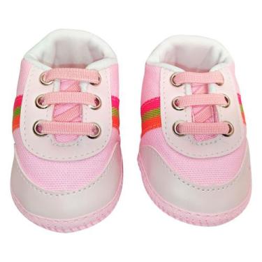 Imagem de Calçado Tênis Bebe Kids Baby Rosa Tam 14 ao 17 Mini Diva - anjo da mam