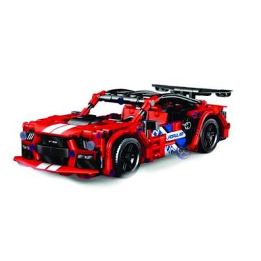 Imagem de Carro Brinquedo Blocos de Montar Carrinho Fricção 2 em 1  - FOLIA IMPO
